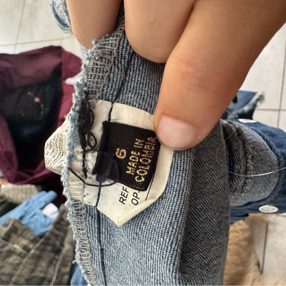 3 for $15 ELA Denim Sleeveless Vest - Size 6 - Picture 5 of 5